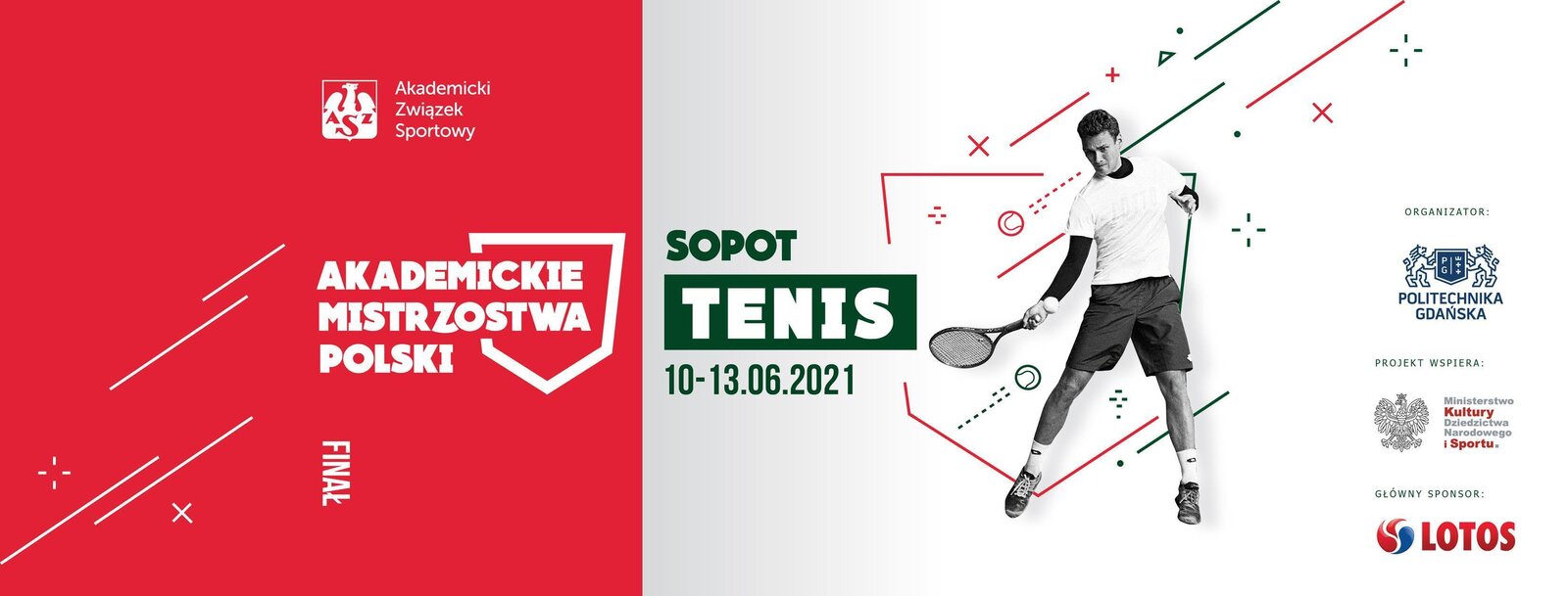 Akademickie Mistrzostwa Polski w Tenisie (10-13.06.2021)