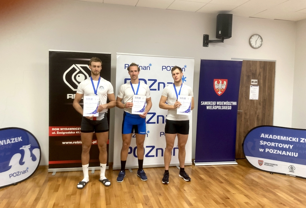 18.11.2021 - Akademickie Mistrzostwa Poznania i Wielkopolski w ergometrze wioślarskim (I rzut)