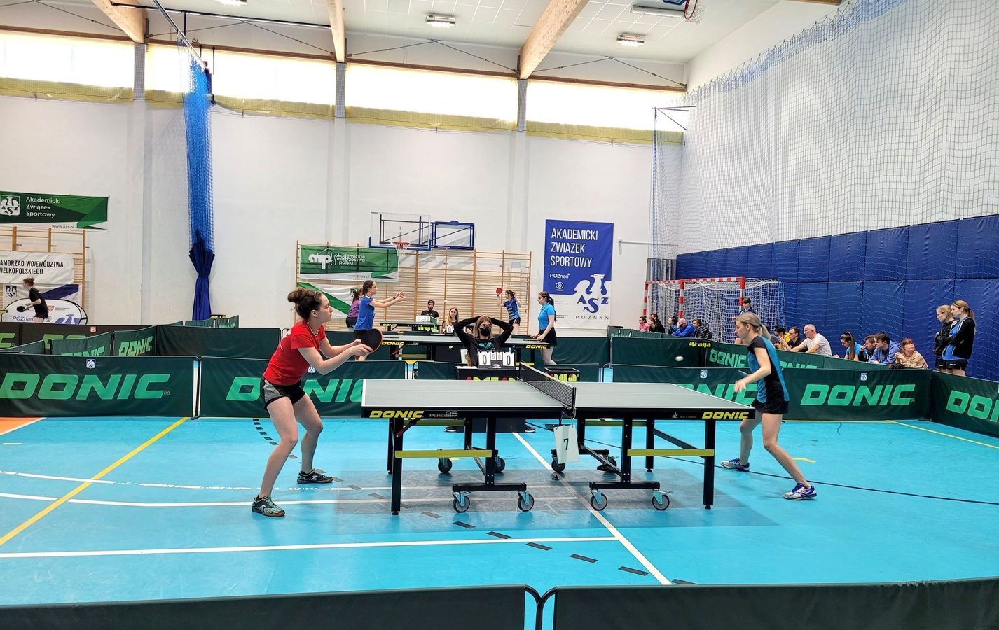 Akademickie Mistrzostwa Polski w Tenisie Stołowym (04-06.03.2022) - Półfinał A